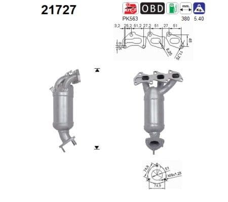 Catalizator AS-PL 21727