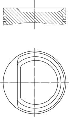Piston MAHLE 030 71 00