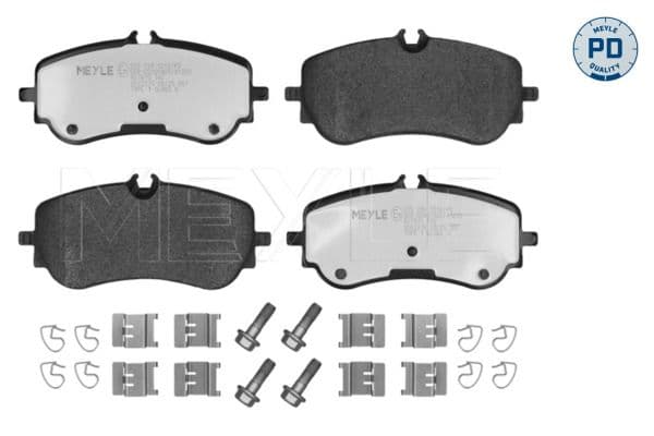 set placute frana,frana disc MEYLE -PD: Advanced performance and design. 025 228 0219/PD