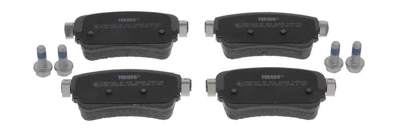 set placute frana,frana disc FERODO PREMIER ECO FRICTION FVR5120