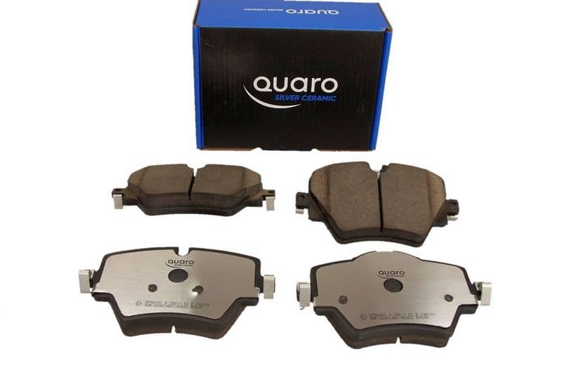 set placute frana,frana disc QUARO SILVER CERAMIC QP5668C