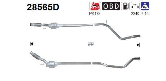 Catalizator AS-PL 28565D