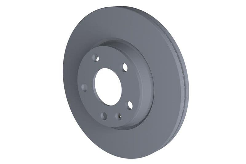 Disc frana TOPRAN COATED 107 684