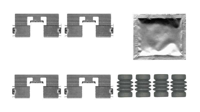 Set accesorii, placute frana BOSCH 1 987 474 747
