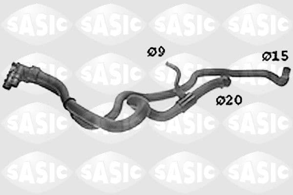 Furtun radiator SASIC SWH0513