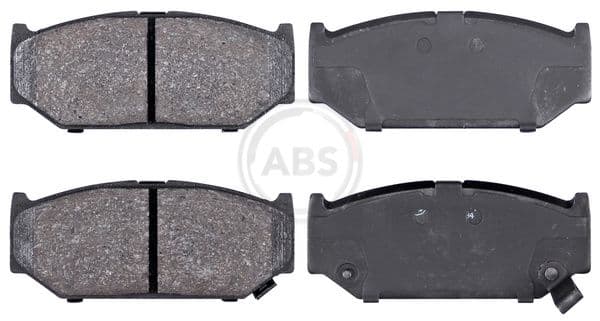 set placute frana,frana disc ABS 37919