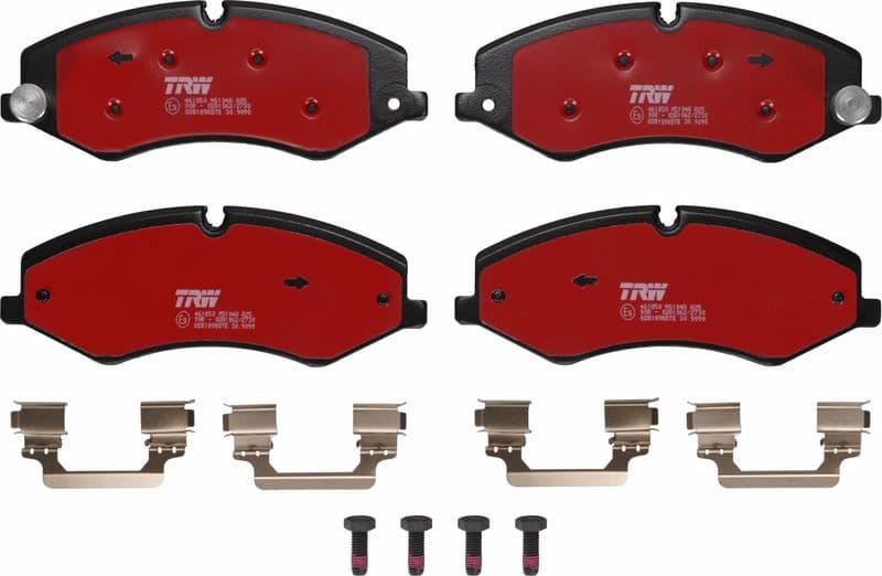 set placute frana,frana disc TRW DTEC COTEC GDB1898DTE