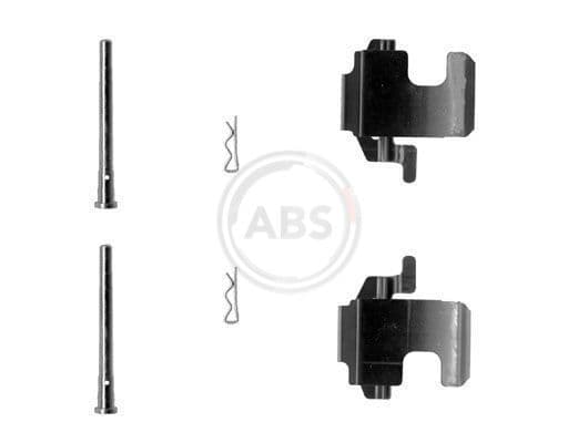 Set accesorii, placute frana ABS 1273Q