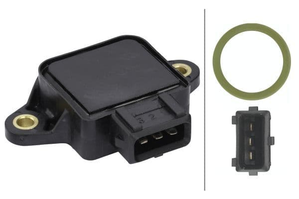 Senzor, pozitie clapeta acceleratie HELLA 6PX 008 476-331