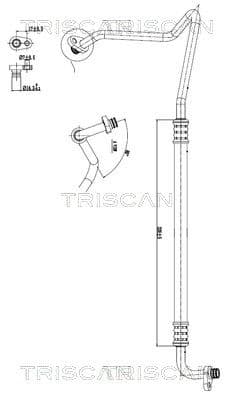 conducta presiune variabila,aer conditionat TRISCAN 9010 28024