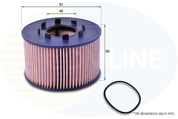 Filtru ulei COMLINE EOF082