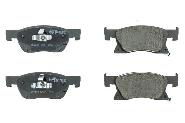 set placute frana,frana disc AISIN Premium ADVICS by BPOP-1022