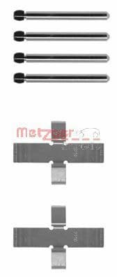 Set accesorii, placute frana METZGER AUTOTEILE 109-0902