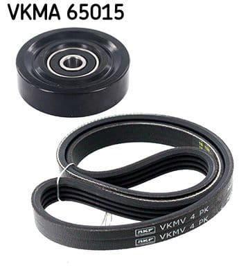 Set curea transmisie cu caneluri SKF VKMA 65015