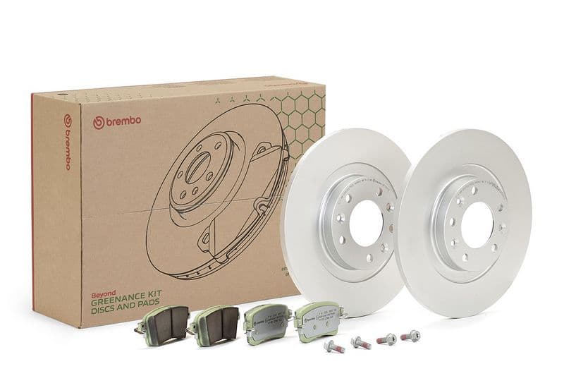 Set frana, frana disc BREMBO BEYOND LINE - Greenance KT 10 050