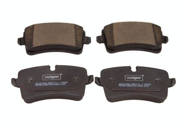 set placute frana,frana disc MAXGEAR 19-3026