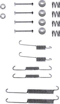 Set accesorii, sabot de frana TEXTAR 97010400