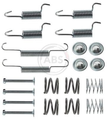 set accesorii, saboti frana parcare ABS 0006Q