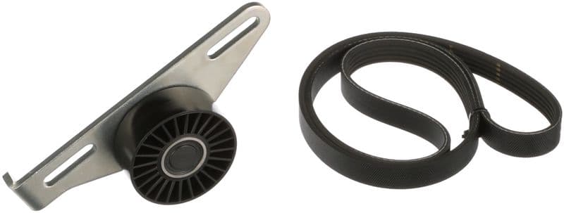 Set curea transmisie cu caneluri GATES Micro-V® K015PK1113