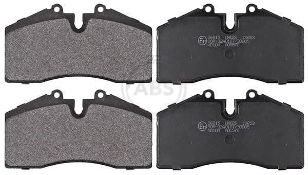 set placute frana,frana disc ABS 36815
