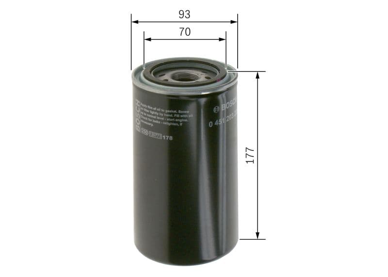 Filtru ulei BOSCH 0 451 203 228