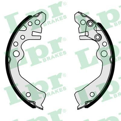 Set saboti frana LPR 01142