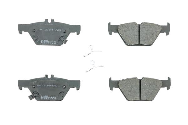 set placute frana,frana disc AISIN BPF-7001