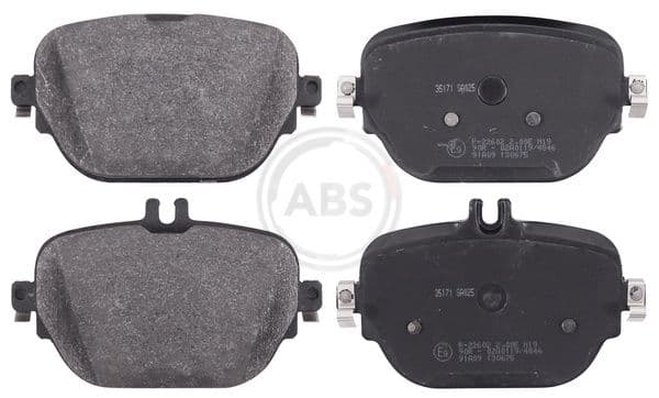 set placute frana,frana disc ABS 35171