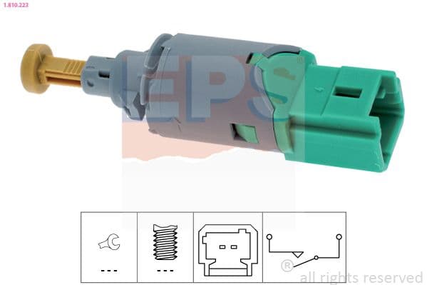 Comutator lumini frana EPS Made in Italy - OE Equivalent 1.810.223
