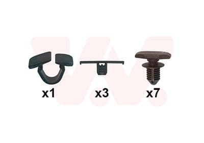 Set montaj, capota motor VAN WEZEL 4929797