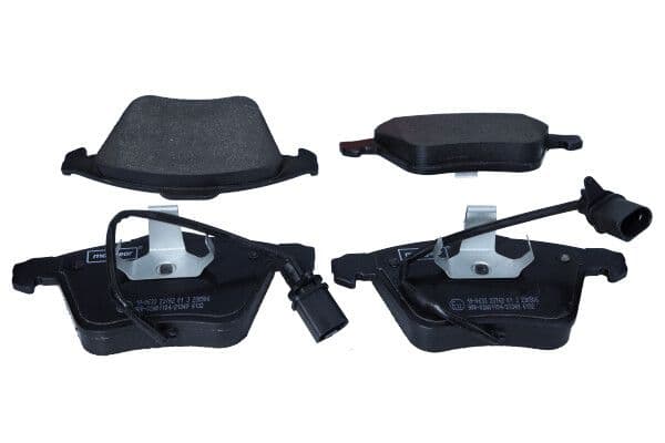 set placute frana,frana disc MAXGEAR 19-0633