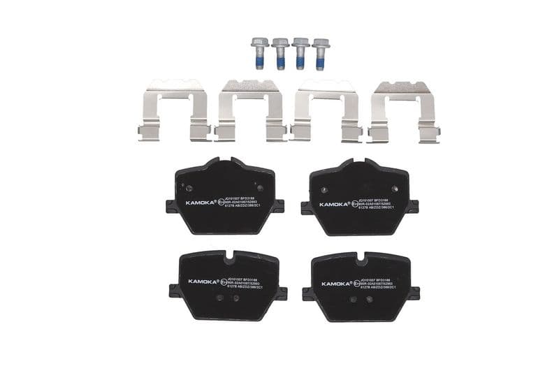 set placute frana,frana disc KAMOKA JQ101507