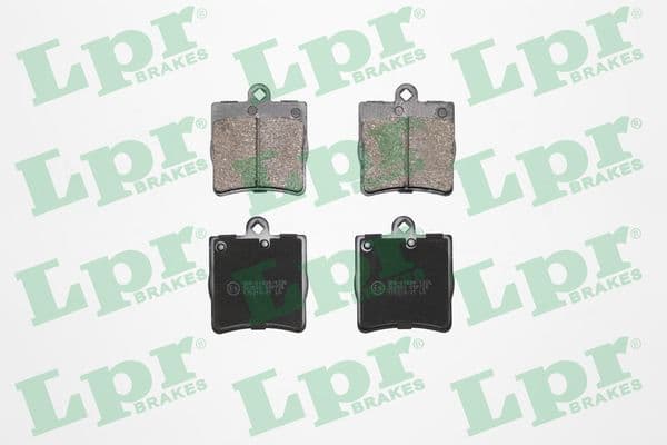set placute frana,frana disc LPR 05P726