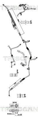conducta presiune variabila,aer conditionat TRISCAN 9010 15001
