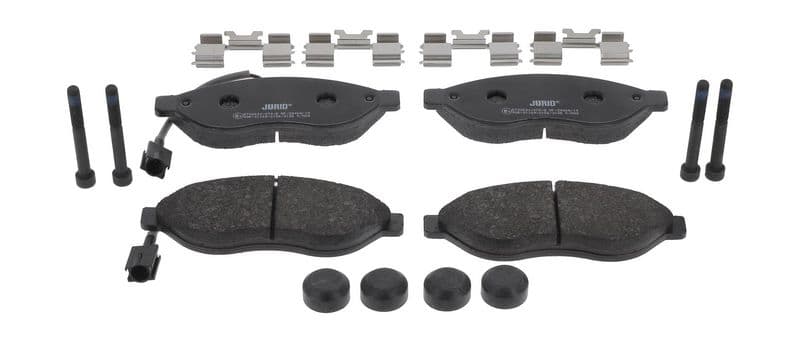 set placute frana,frana disc JURID 573260J