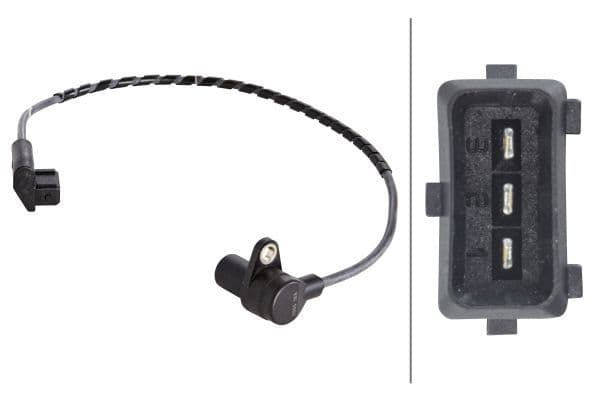 Senzor impulsuri, arbore cotit HELLA 6PU 009 110-531