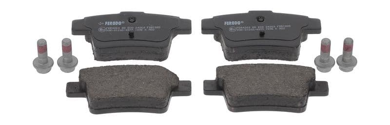 set placute frana,frana disc FERODO PREMIER ECO FRICTION FDB1885