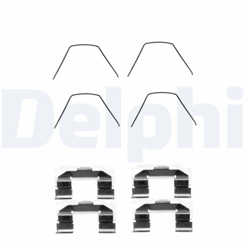 Set accesorii, placute frana DELPHI LX0421