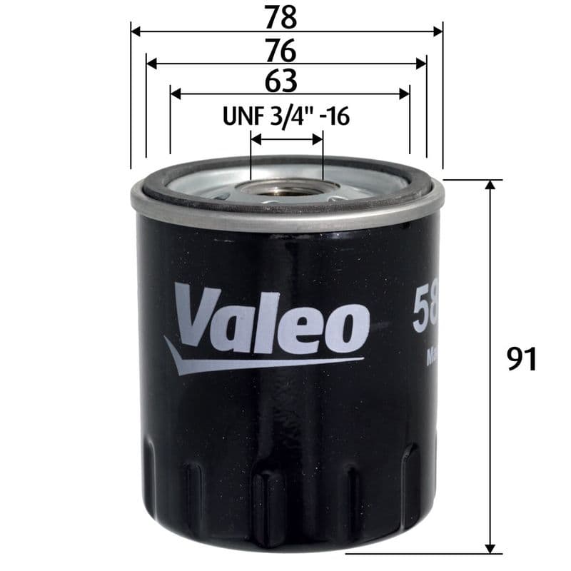 Filtru ulei VALEO 586157