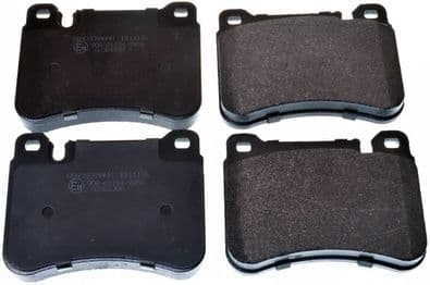 set placute frana,frana disc DENCKERMANN B111136