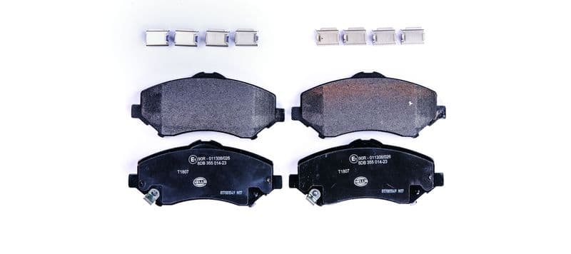 set placute frana,frana disc HELLA-PAGID 8DB 355 014-231