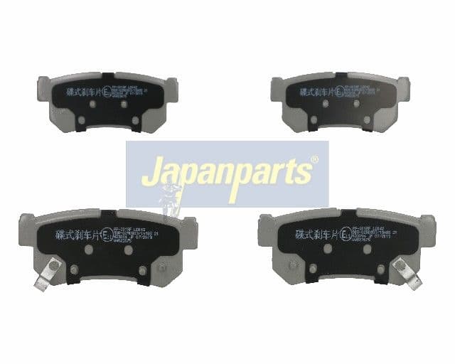 set placute frana,frana disc JAPANPARTS PP-S01AF