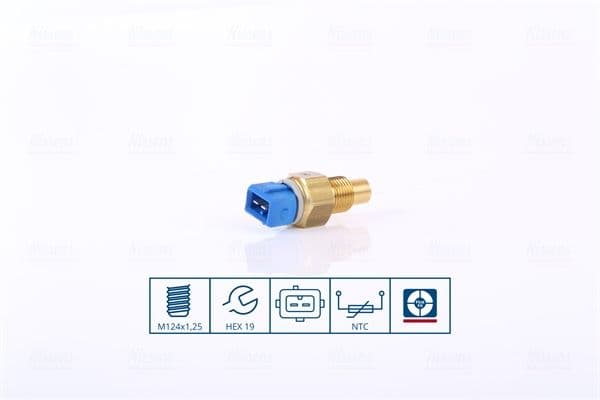 senzor,temperatura lichid de racire NISSENS 207049