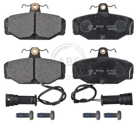 set placute frana,frana disc ABS 36170