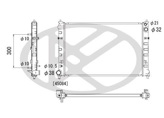 Radiator, racire motor KOYORAD PL061888