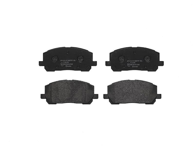 set placute frana,frana disc BREMBO PRIME LINE P 83 078