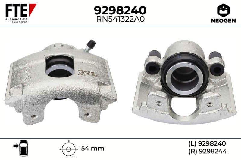 Etrier frana FTE NEOGEN 9298240