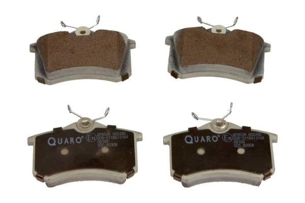 set placute frana,frana disc QUARO QP8538