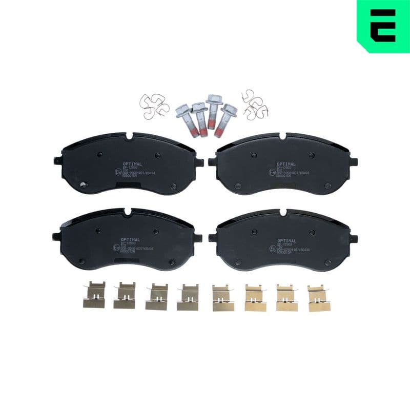set placute frana,frana disc OPTIMAL BP-12903