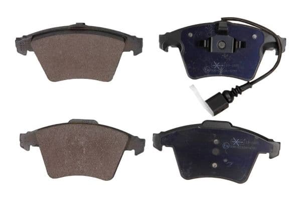 set placute frana,frana disc MAXGEAR 19-1897